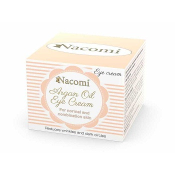 NACOMI NATURALNY KREM POD OCZY Z OLEJEM ARGANOWYM